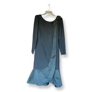 Vintage Estevez Dress with Ruffle Hem